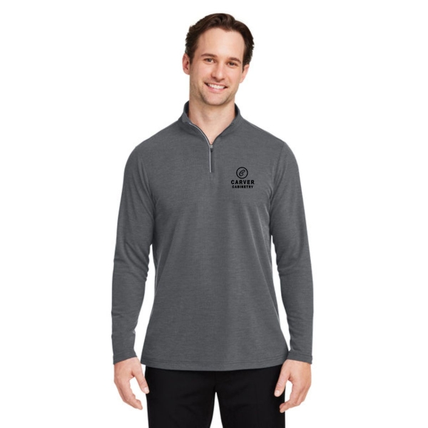 Mens ChromaSoft Pique Quarter Zip