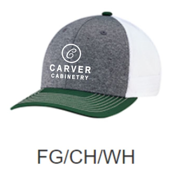 Heathered Mesh Back Cap