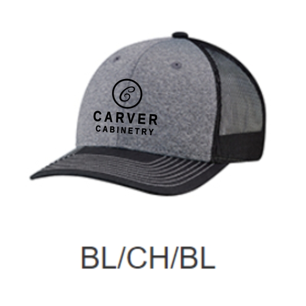 Heathered Mesh Back Cap - Image 2