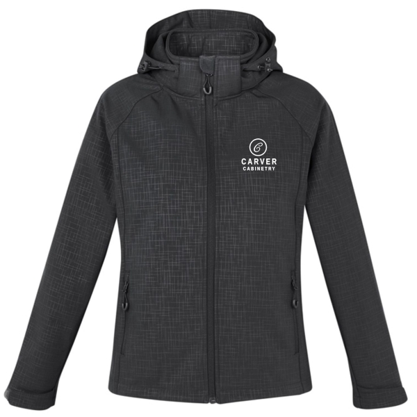 Ladies Geo Softshell Jacket