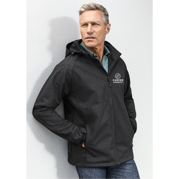 Mens Geo Softshell Jacket