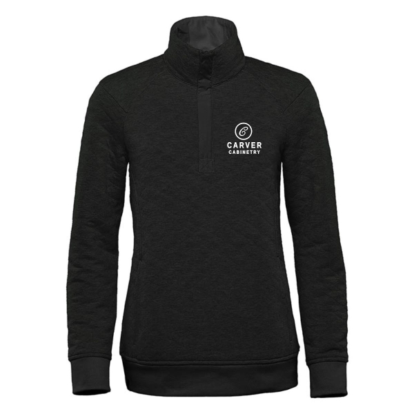 Ladies Montebello Thermal Quarter Zip Sweatshirt