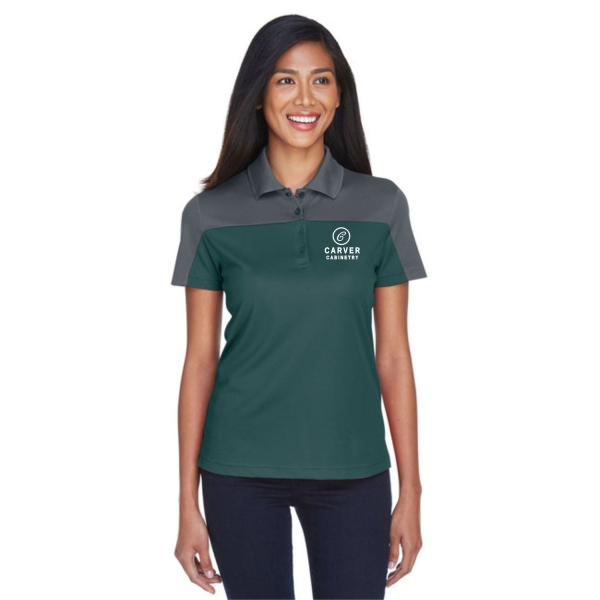 Ladies Colourblock Performance Polo - Image 3