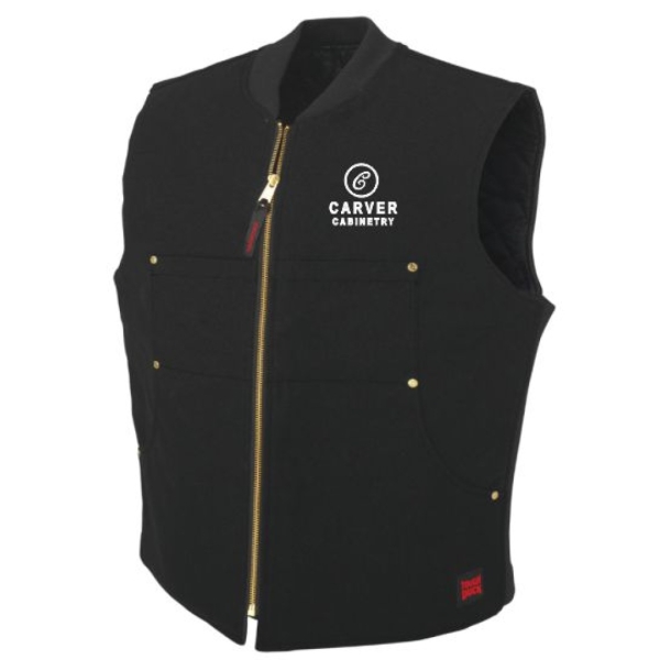 Mens Tough Duck Moto Vest